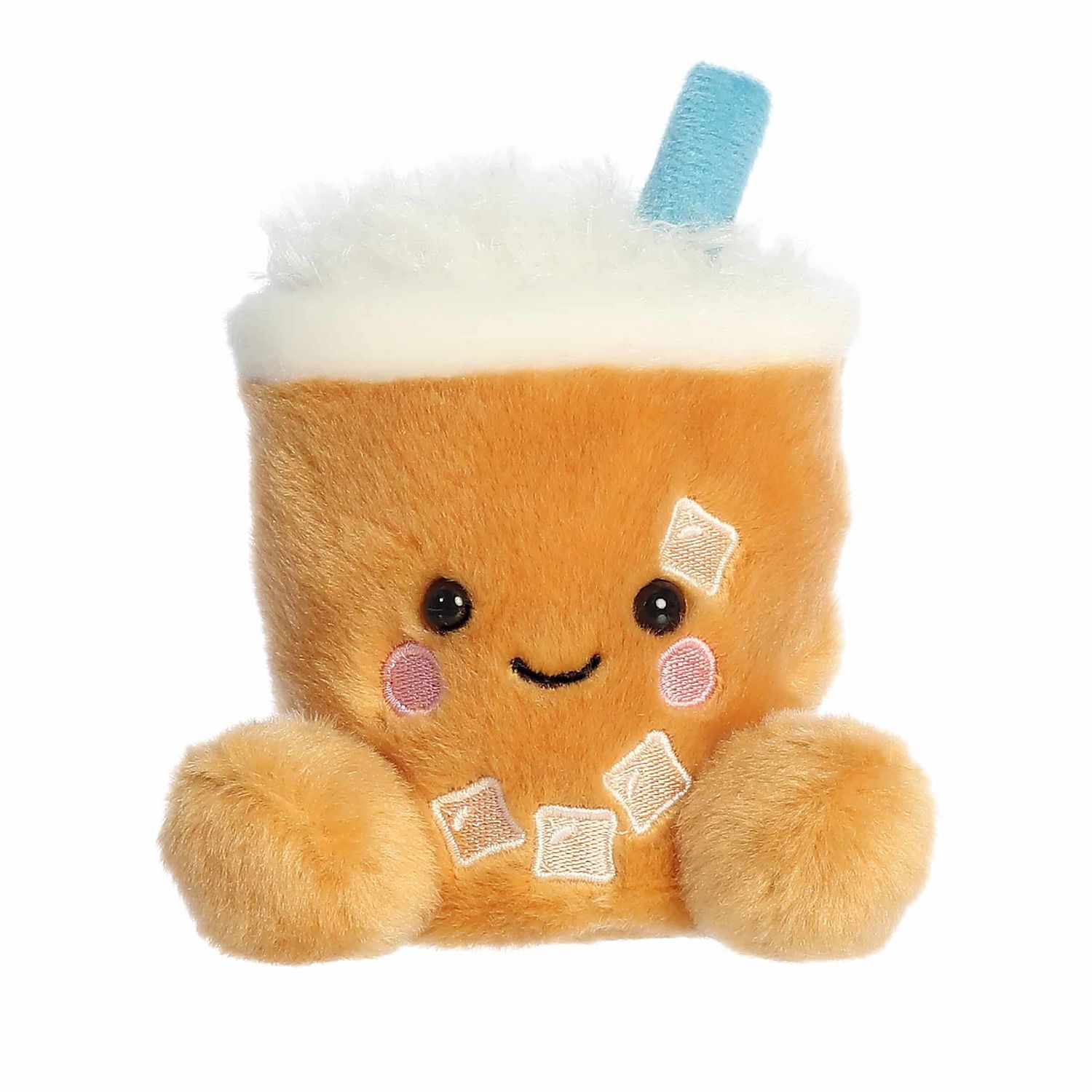 Детская мягкая игрушка Aurora Mini Brown Adorable Stuffed Animal 5" Ashley Iced Coffee Palm Pals — фото 1