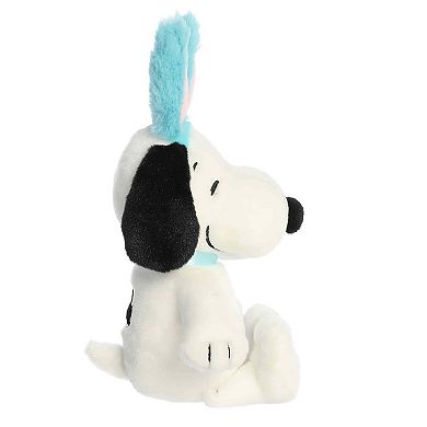Aurora Small White Adorable Stuffed Animal 8" Easter Snoopy Peanuts