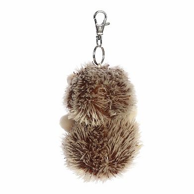 Aurora Mini Brown Adorable Clip-On 4" Hedgie Hedgehog Palm Pals