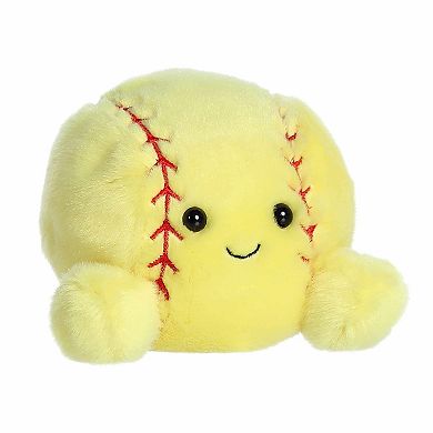 Aurora Mini Yellow Adorable Stuffed Animal 5" Shortstop Soft Ball Palm Pals