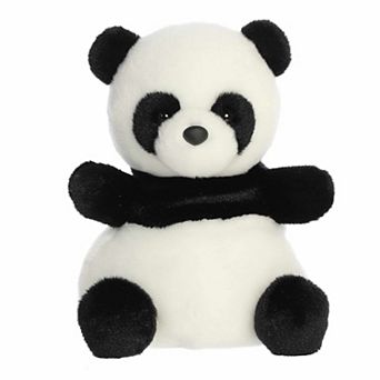 Aurora Small White Adorable Stuffed Animal Party Sized 8" Bamboo Panda Palm Pals