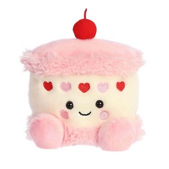 Aurora Mini Pink Adorable Stuffed Animal 5" Jubi Heart Cake Palm Pals