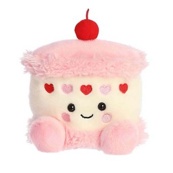 Aurora Mini Pink Adorable Stuffed Animal 5" Jubi Heart Cake Palm Pals