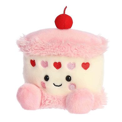 Aurora Mini Pink Adorable Stuffed Animal 5" Jubi Heart Cake Palm Pals