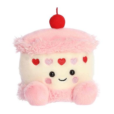 Aurora Mini Pink Adorable Stuffed Animal 5" Jubi Heart Cake Palm Pals