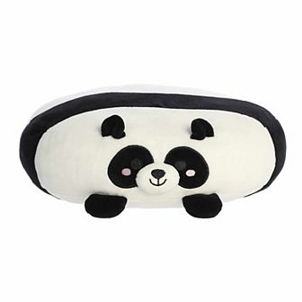 Aurora Medium White Squishy Stuffed Animal 12" Pancake Panda Flapjacks