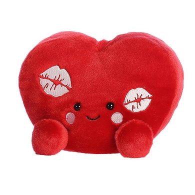 Aurora Small Red Adorable Stuffed Animal 8" Kimi Kisses Heart Palm Pals Party Sized