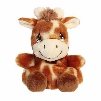 Aurora Mini Brown Adorable Stuffed Animal Palm Pals 5" Raffie Giraffe Precious Moments