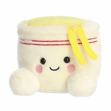 Aurora Mini White Adorable Stuffed Animal 5" Dashi Cup Noodles Palm Pals