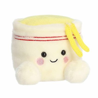 Aurora Mini White Adorable Stuffed Animal 5" Dashi Cup Noodles Palm Pals