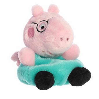 Aurora Mini Pink Playful Stuffed Animal Palm Pals 5" Daddy Pig Peppa Pig