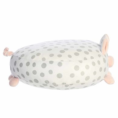 Aurora Medium White Squishy Stuffed Animal 12" Spiffy Spotted Pig Flapjacks