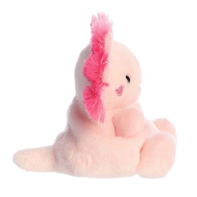 Aurora Mini Pink Adorable Stuffed Animal 5" Xena Love Axolotl Palm Pals