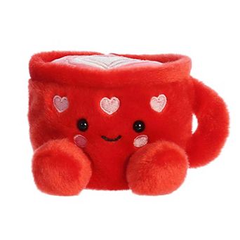 Aurora Mini Red Adorable Stuffed Animal 5" Lotti Love Latte Palm Pals