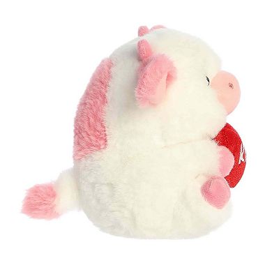 Aurora Mini Pink Playful Stuffed Animal 5" Kiss Cow Rolly Pet