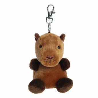 Aurora Mini Brown Adorable Clip-On 4" Sid Capybara Palm Pals
