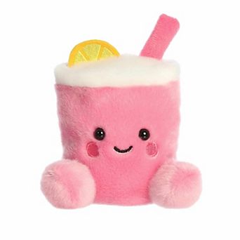Aurora Mini Adorable Stuffed Animal 5" Zelie Pink Lemonade Palm Pals