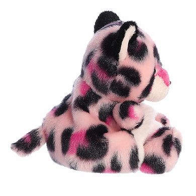 Aurora Mini Adorable Stuffed Animal 5" Regina Pink Leopard Palm Pals