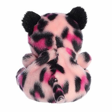 Aurora Mini Adorable Stuffed Animal 5" Regina Pink Leopard Palm Pals