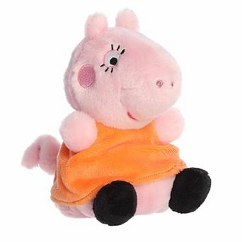 Aurora Mini Pink Playful Stuffed Animal Palm Pals 5" Mummy Pig Peppa Pig