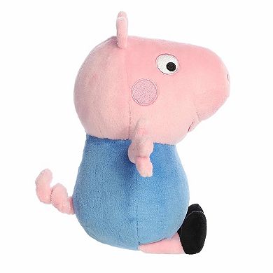 Aurora Small Pink Playful Stuffed Animal 8" George Pig Peppa Pig