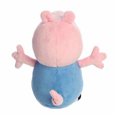 Aurora Small Pink Playful Stuffed Animal 8" George Pig Peppa Pig