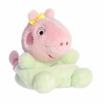 Aurora Mini Pink Playful Stuffed Animal Palm Pals 5" Evie Baby Pig Peppa Pig
