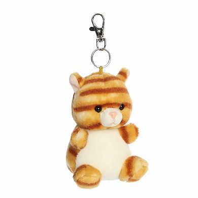 Aurora Mini Orange Adorable Clip-On 4" Meow Kitty Palm Pals
