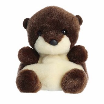 Aurora Mini Brown Adorable Stuffed Animal 5" Elena River Otter Palm Pals