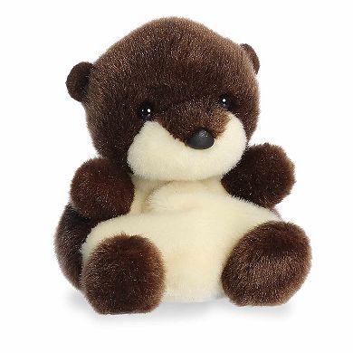 Aurora Mini Brown Adorable Stuffed Animal 5" Elena River Otter Palm Pals