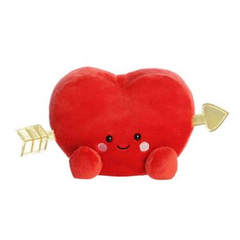 Aurora Small Red Adorable Stuffed Animal 8" Romeo Cupid Heart Palm Pals Party Sized