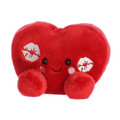 Aurora Mini Red Adorable Stuffed Animal 5" Kimi Kisses Heart Palm Pals