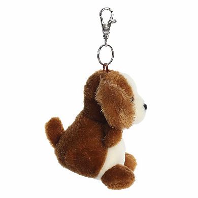 Aurora Mini Brown Adorable Clip-On 4" Lady Spaniel Palm Pals