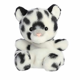 Aurora Mini White Adorable Stuffed Animal 5" Kaia Snow Leopard Palm Pals