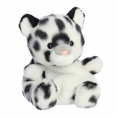 Aurora Mini White Adorable Stuffed Animal 5" Kaia Snow Leopard Palm Pals