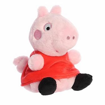 Aurora Mini Pink Playful Stuffed Animal Palm Pals 5" Peppa Pig