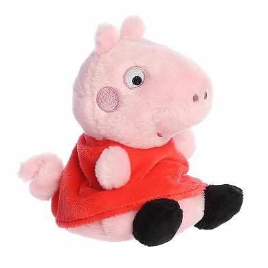 Aurora Mini Pink Playful Stuffed Animal Palm Pals 5" Peppa Pig