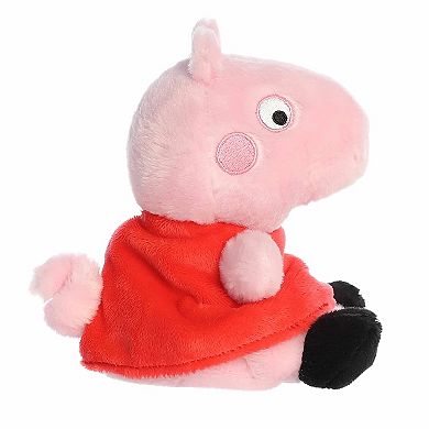 Aurora Mini Pink Playful Stuffed Animal Palm Pals 5" Peppa Pig
