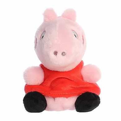 Aurora Mini Pink Playful Stuffed Animal Palm Pals 5" Peppa Pig