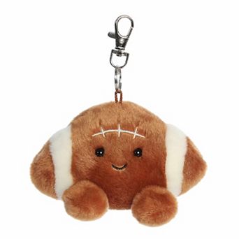 Aurora Mini Brown Adorable Clip-On 4" Tackle Football Palm Pals