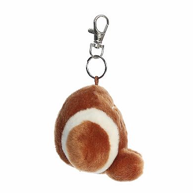 Aurora Mini Brown Adorable Clip-On 4" Tackle Football Palm Pals