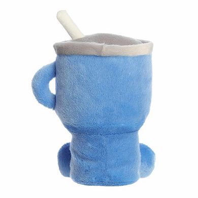 Aurora Small Blue Adorable Stuffed Animal Party Sized 8" Cliff Travel Cup Palm Pals