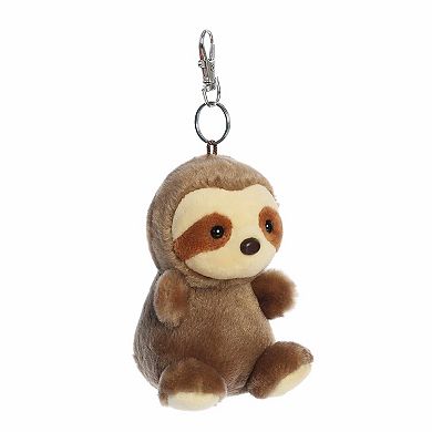 Aurora Mini Brown Adorable Clip-On 4" Slomo Sloth Palm Pals