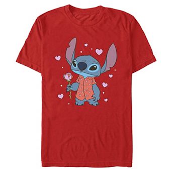Men's Disney's Stitch Valentine's Graphic Tee