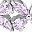 Silver Tone Purple