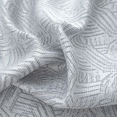 Wilton Jacquard Grommet Luxurious Modern Design Curtain Panel