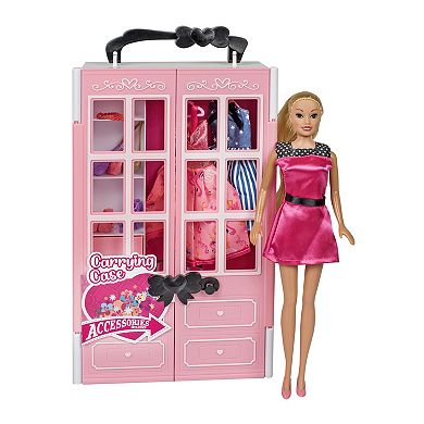 Smart Talent Doll with Wardrobe Carrying Case & Accessories