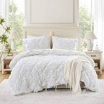 Intelligent Design Graley Textured Floral Comforter Set