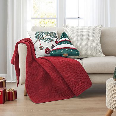 Levtex Home Cloud Waffle Quilted Throw Blanket