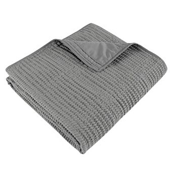 Levtex Home Cloud Waffle Quilted Throw Blanket